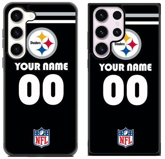 Custom Personalized Pittsburgh Steelers NFL Samsung Galaxy S23 | S23+ | S23 Ultra Case