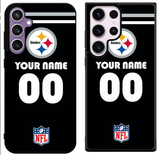 Custom Personalized Pittsburgh Steelers Samsung Galaxy S24 | S24+ | S24 Ultra Case