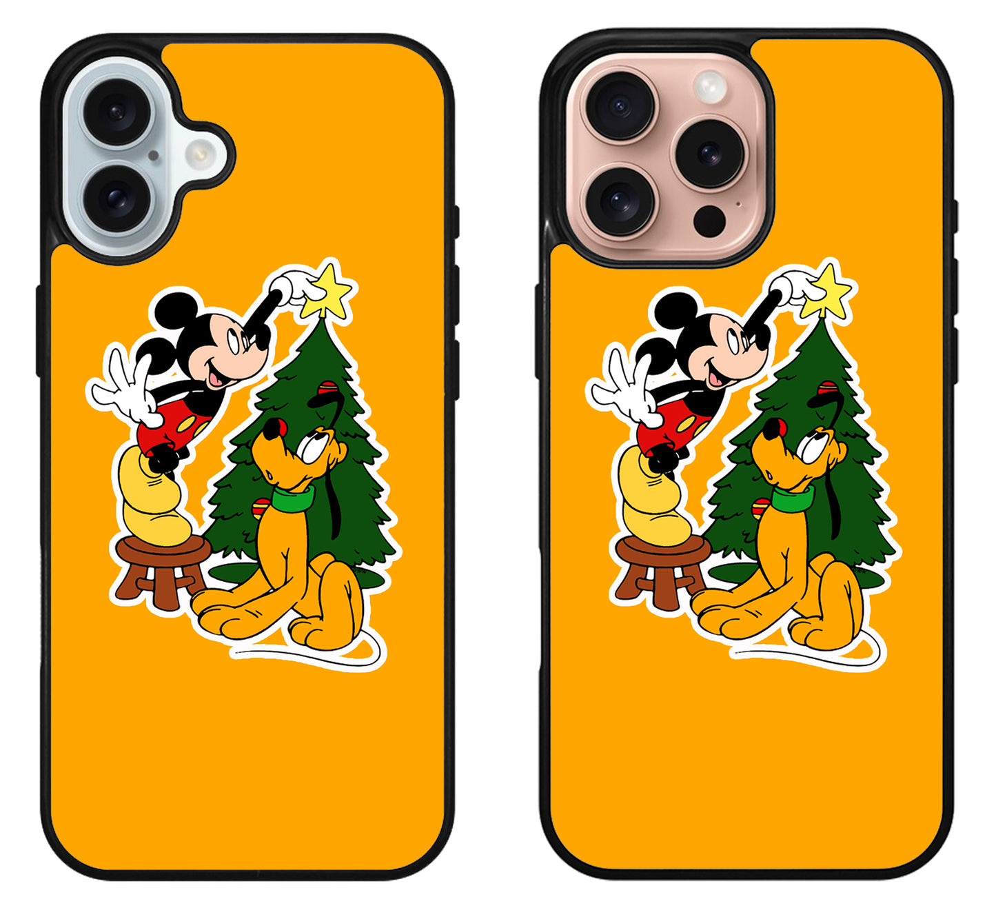 Pluto Mickey Mouse Christmas iPhone 16 | 16 Plus | 16 Pro | 16 Pro Max Case