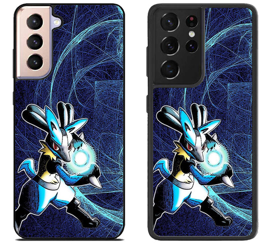 Pokemon Lucario Cool Samsung Galaxy S21 | S21 FE | S21+ | S21 Ultra Case