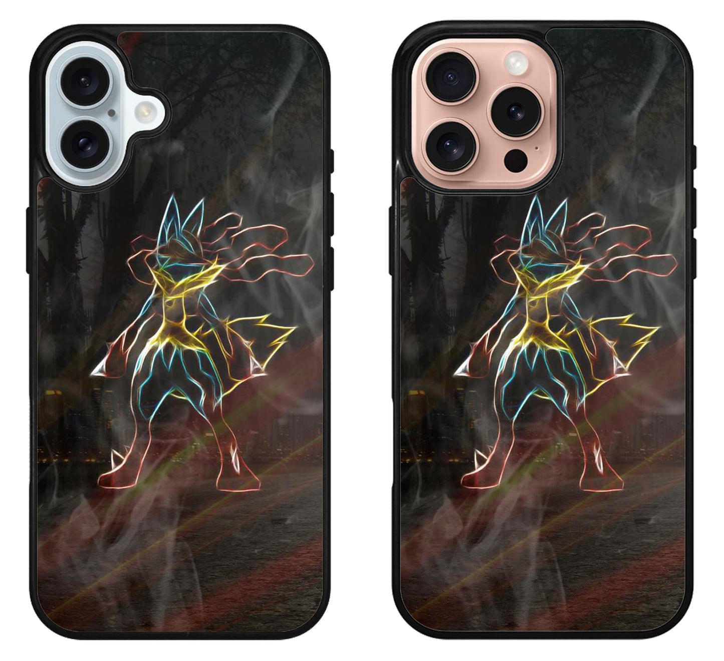 Pokemon Lucario Power iPhone 16 | 16 Plus | 16 Pro | 16 Pro Max Case