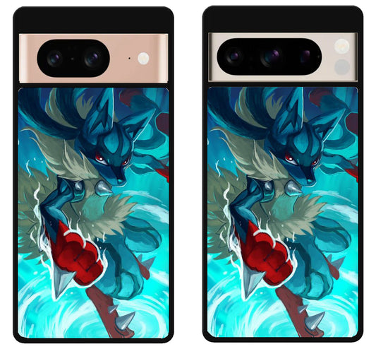 Pokemon Lucario Style Google Pixel 8 | 8 Pro Case