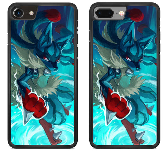 Pokemon Lucario Style iPhone 8 | 8 Plus Case
