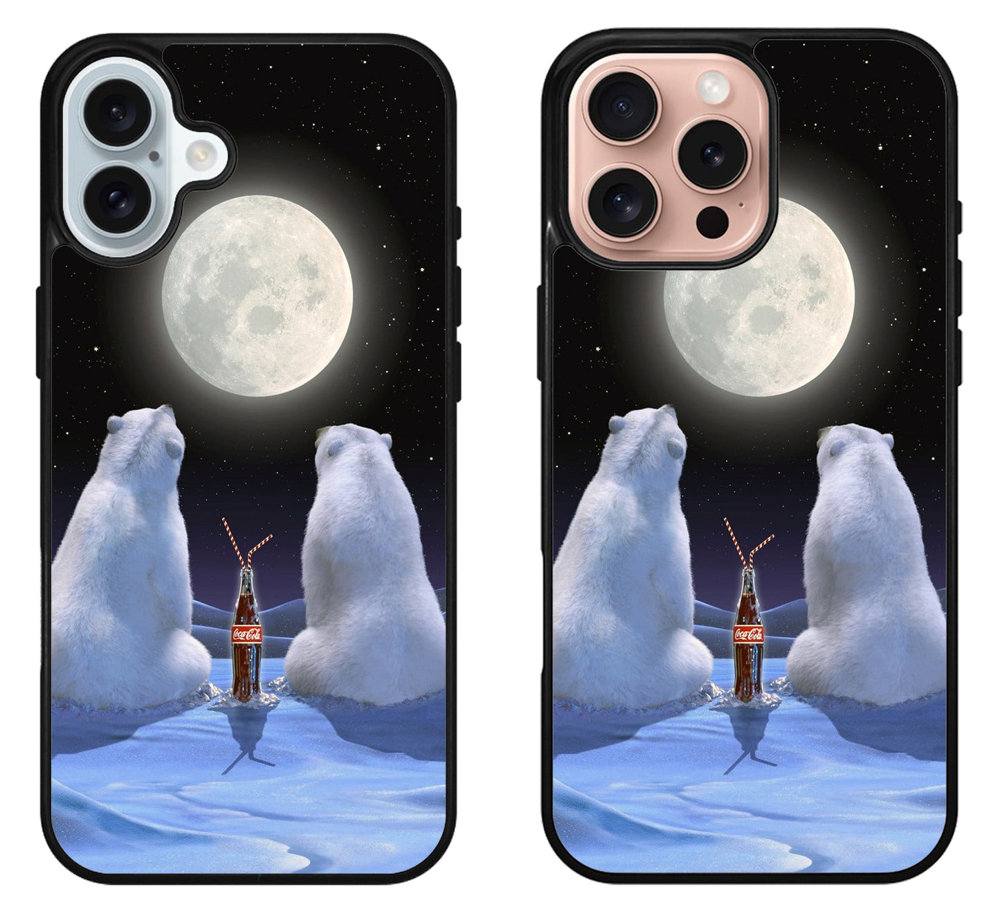 Polar Bears coca cola iPhone 16 | 16 Plus | 16 Pro | 16 Pro Max Case