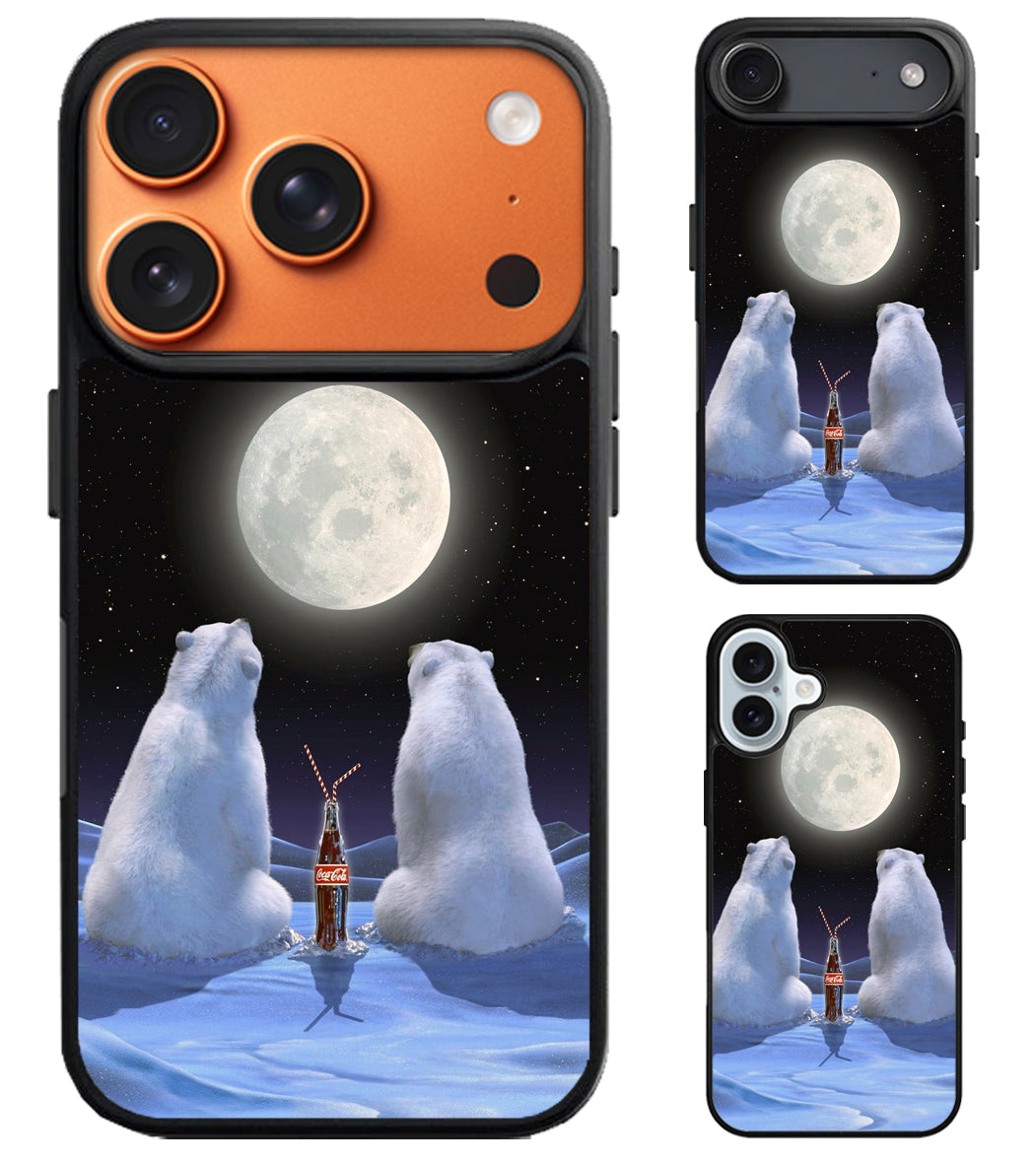 Polar bears coca cola iPhone Air | iPhone 17 | 17 Pro | 17 Pro Max Case