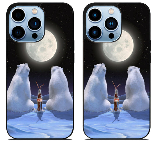 Polar bears coca cola iPhone 15 Pro | iPhone 15 Pro Max Case