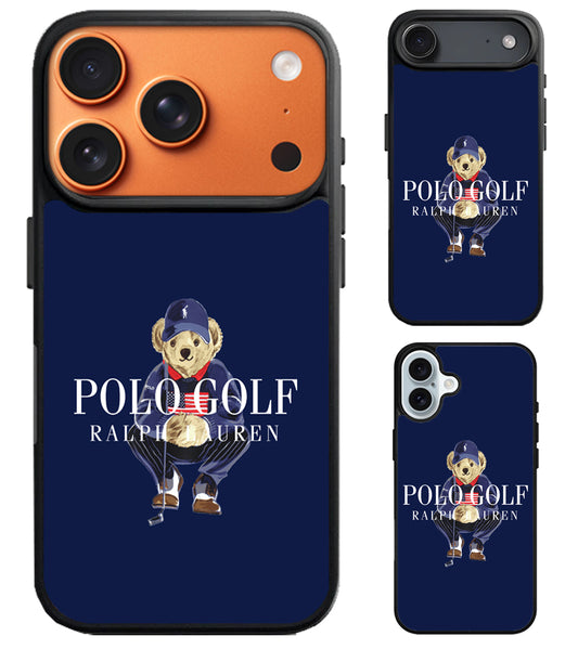 Polo Golf Bear iPhone Air | iPhone 17 | 17 Pro | 17 Pro Max Case