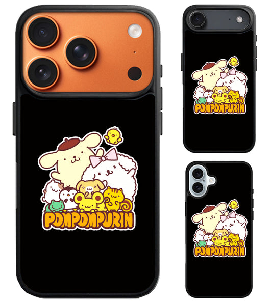 Pompompurin Black iPhone Air | iPhone 17 | 17 Pro | 17 Pro Max Case