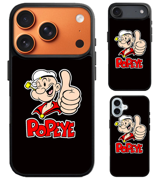 Popeye The Sailor Man Cover iPhone Air | iPhone 17 | 17 Pro | 17 Pro Max Case