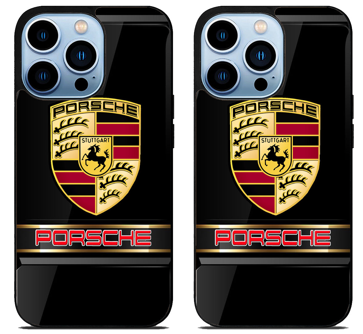 Porsche Black Metallic iPhone 15 Pro | iPhone 15 Pro Max Case