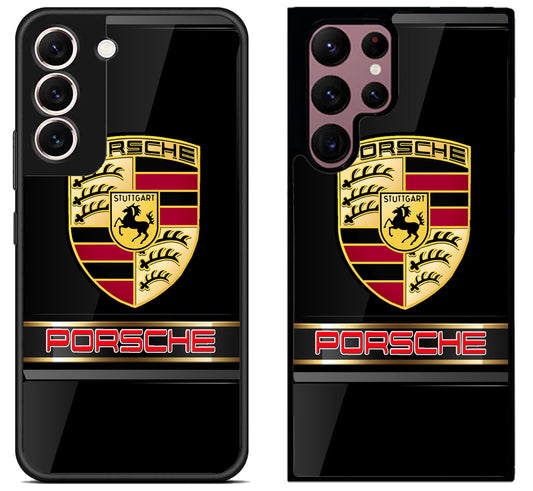Porsche Black Metallic Samsung Galaxy S22 | S22+ | S22 Ultra Case