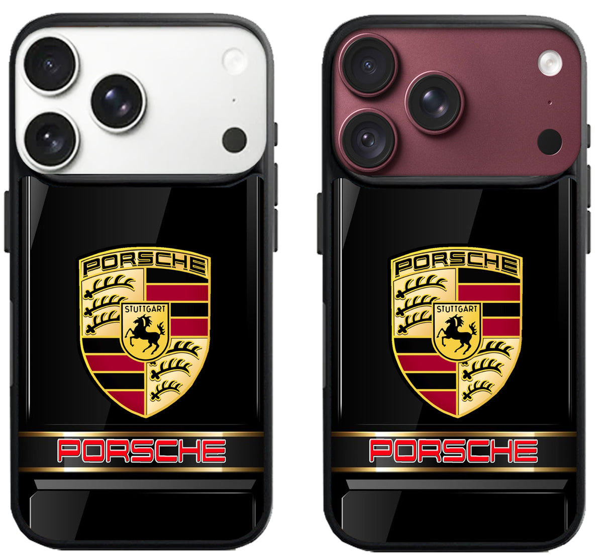 Porsche Blak Metallic iPhone 18 Pro | 18 Pro Max Case