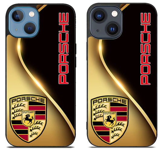 Porsche Gold Metallic iPhone 15 | iPhone 15 Plus Case
