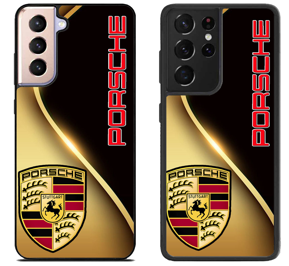 Porsche Gold Metallic Samsung Galaxy S21 | S21 FE | S21+ | S21 Ultra Case