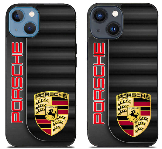 Porsche Red Black iPhone 15 | iPhone 15 Plus Case