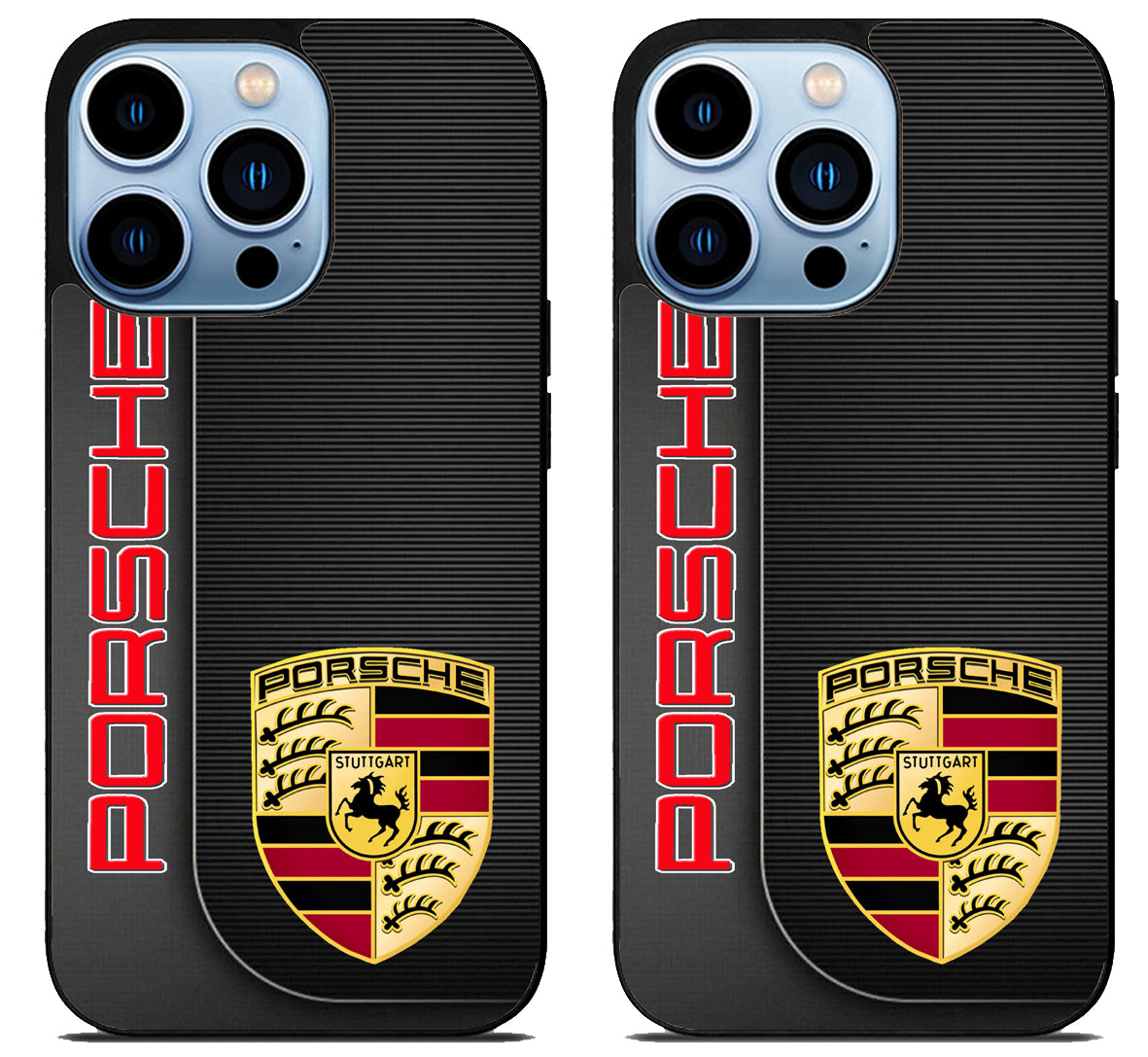 Porsche Red Black iPhone 15 Pro | iPhone 15 Pro Max Case