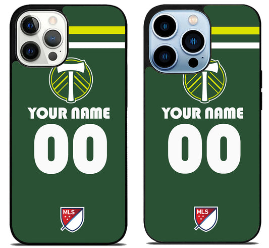 Custom Personalized Portland Timbers MLS iPhone 15 Pro | iPhone 15 Pro Max Case