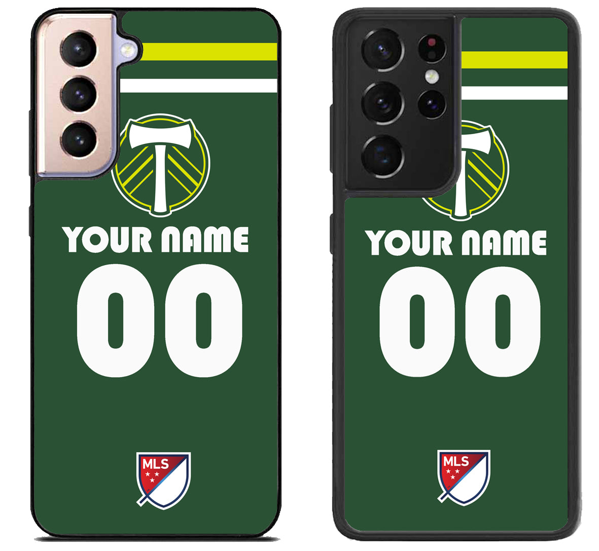 Custom Personalized Portland Timbers MLS Samsung Galaxy S21 | S21 FE | S21+ | S21 Ultra Case