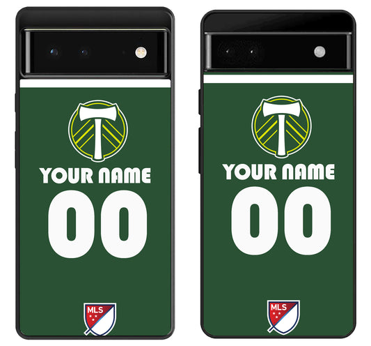 Custom Personalized Portland Timbers MLS Google Pixel 6 | 6A | 6 Pro Case