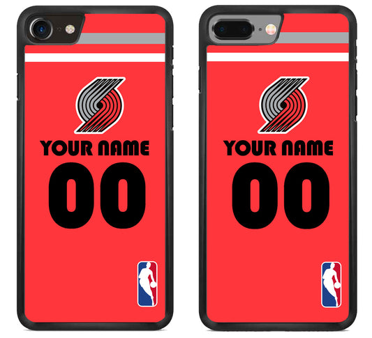 Custom Personalized Portland Trail Blazers NBA iPhone 8 | 8 Plus Case