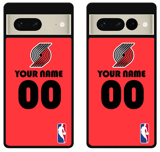 Custom Personalized Portland Trail Blazers NBA Google Pixel 7 | 7 Pro Case
