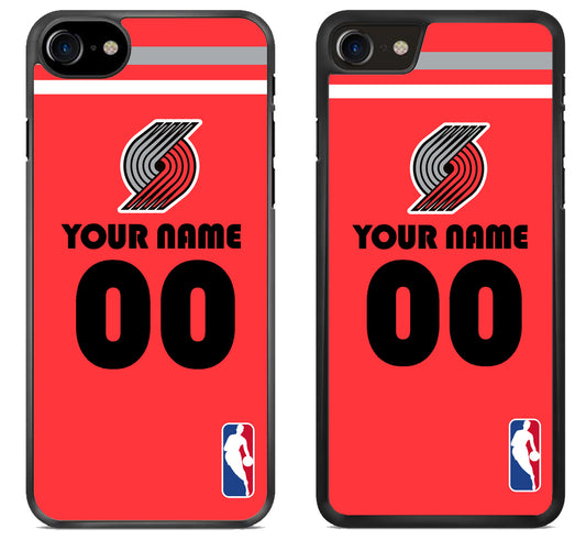 Custom Personalized Portland Trail Blazers NBA iPhone SE 2020 | iPhone SE 2022 Case