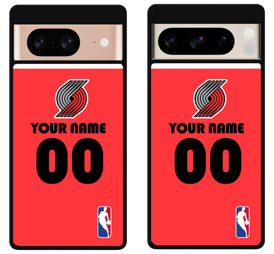 Custom Personalized Portland Trail Blazers NBA Google Pixel 8 | 8 Pro Case