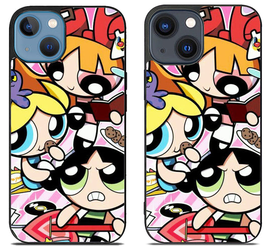 Powerpuff Collage iPhone 15 | iPhone 15 Plus Case
