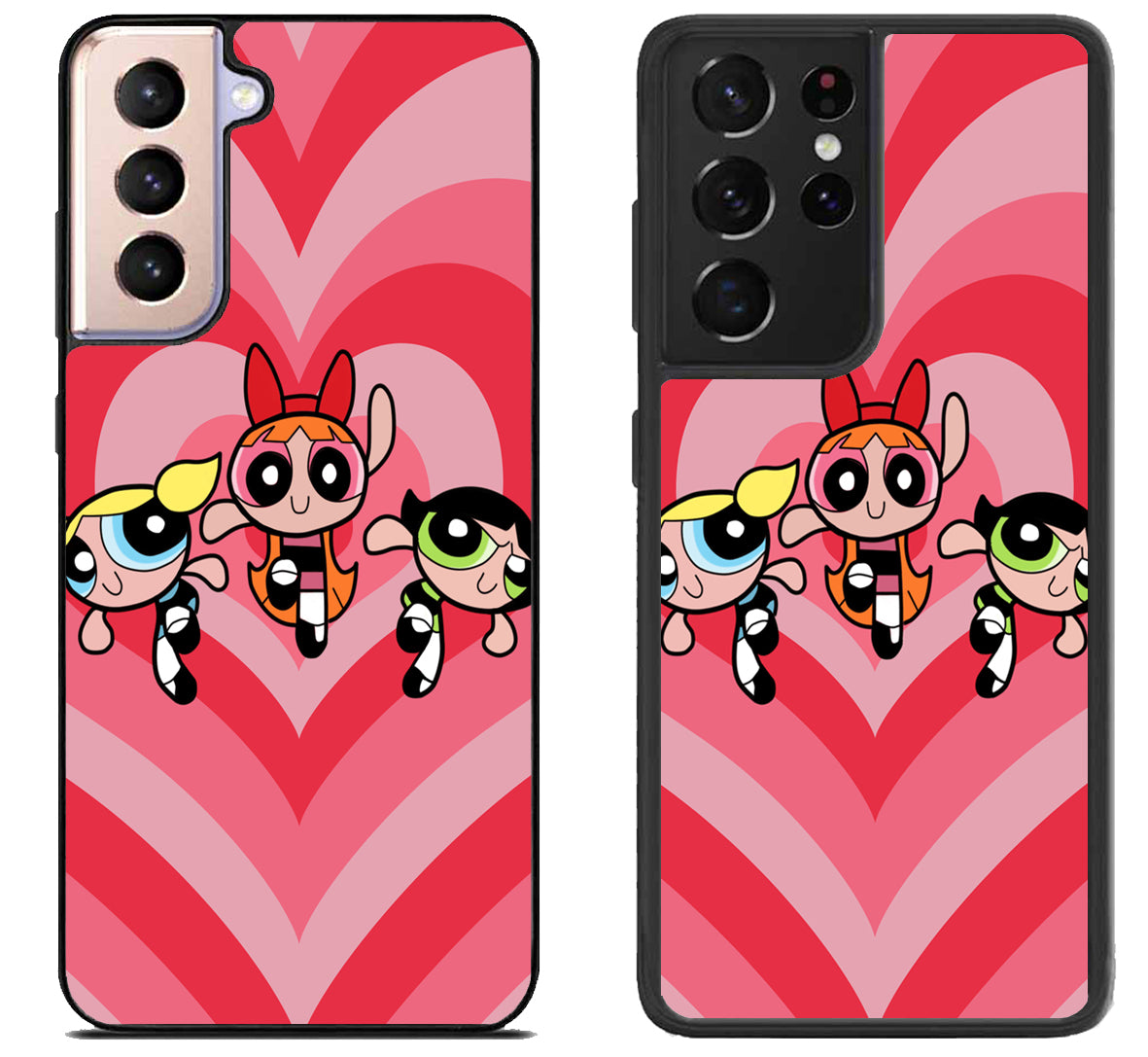Powerpuff Cute Samsung Galaxy S21 | S21 FE | S21+ | S21 Ultra Case