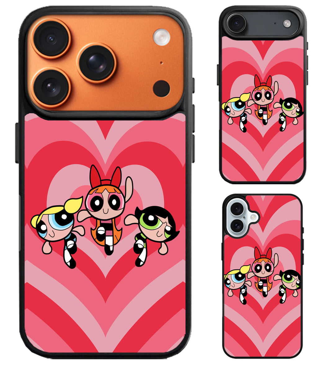 Powerpuff Cute iPhone Air | iPhone 17 | 17 Pro | 17 Pro Max Case