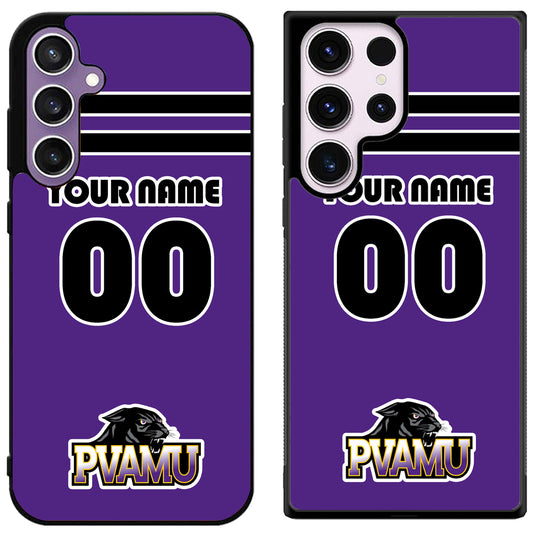 Custom Personalized Prairie View A&M Panthers Samsung Galaxy S24 | S24+ | S24 Ultra Case