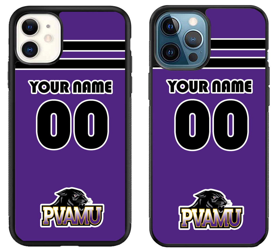 Custom Personalized Prairie View A&M Panthers iPhone 11 | 11 Pro | 11 Pro Max Case