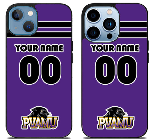 Custom Personalized Prairie View A&M Panthers iPhone 13 | 13 Mini | 13 Pro | 13 Pro Max Case