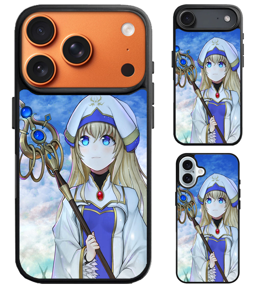 Priestess Goblin Slayer Cute iPhone Air | iPhone 17 | 17 Pro | 17 Pro Max Case
