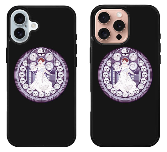 Princess Leia Star Wars Stained Glass iPhone 16 | 16 Plus | 16 Pro | 16 Pro Max Case