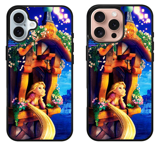 Princess Rapunzel Disney Tangled iPhone 16 | 16 Plus | 16 Pro | 16 Pro Max Case