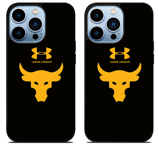 Project Rock Black Under Armour iPhone 15 Pro | iPhone 15 Pro Max Case