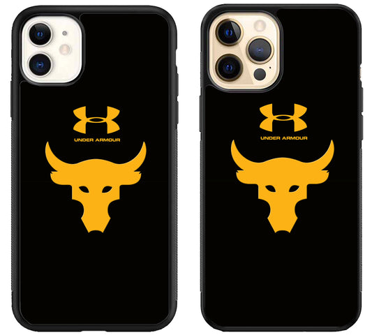 Project Rock Black Under Armour iPhone 12 | 12 Mini | 12 Pro | 12 Pro Max Case