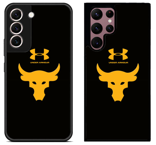 Project Rock Black Under Armour Samsung Galaxy S22 | S22+ | S22 Ultra Case