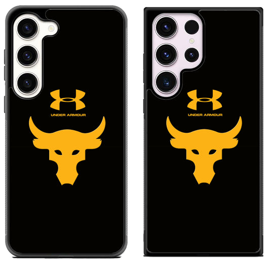 Project Rock Black Under Armour Samsung Galaxy S23 | S23+ | S23 Ultra Case