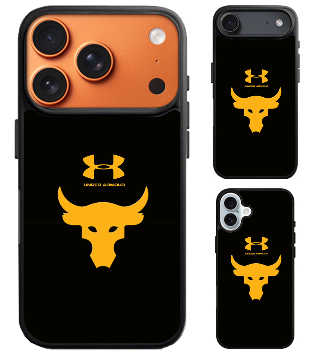 Project Rock Black Under Armour iPhone Air | iPhone 17 | 17 Pro | 17 Pro Max Case