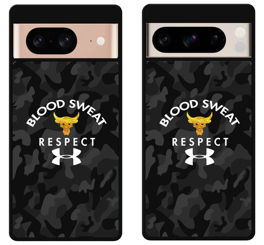 Project  Rock UA Blood Sweet Camo Google Pixel 8 | 8 Pro Case