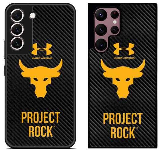 Project Rock UA Carbon Samsung Galaxy S22 | S22+ | S22 Ultra Case