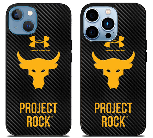 Project Rock UA Carbon iPhone 13 | 13 Mini | 13 Pro | 13 Pro Max Case
