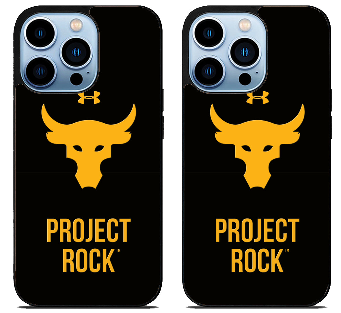 Project Rock Under Armour Black iPhone 15 Pro | iPhone 15 Pro Max Case