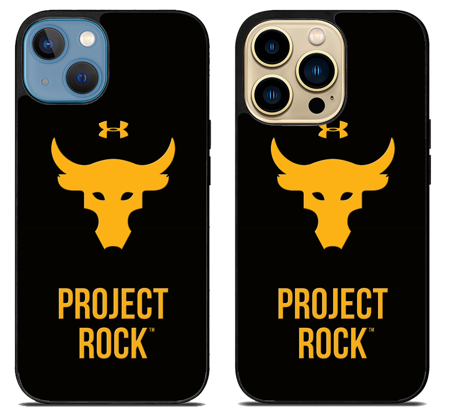 Project Rock Under Armour Black iPhone 14 | 14 Plus | 14 Pro | 14 Pro Max Case