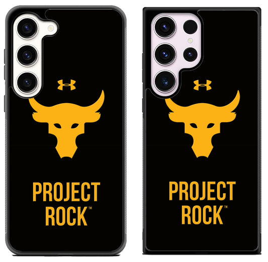 Project Rock Under Armour Black Samsung Galaxy S23 | S23+ | S23 Ultra Case