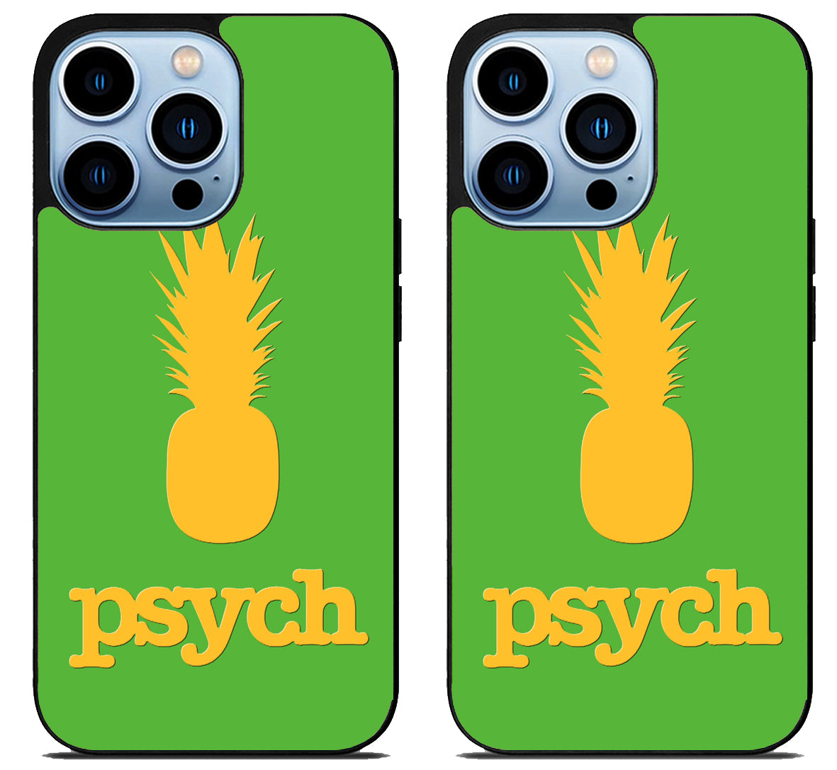 Psych Pineapple iPhone 15 Pro | iPhone 15 Pro Max Case