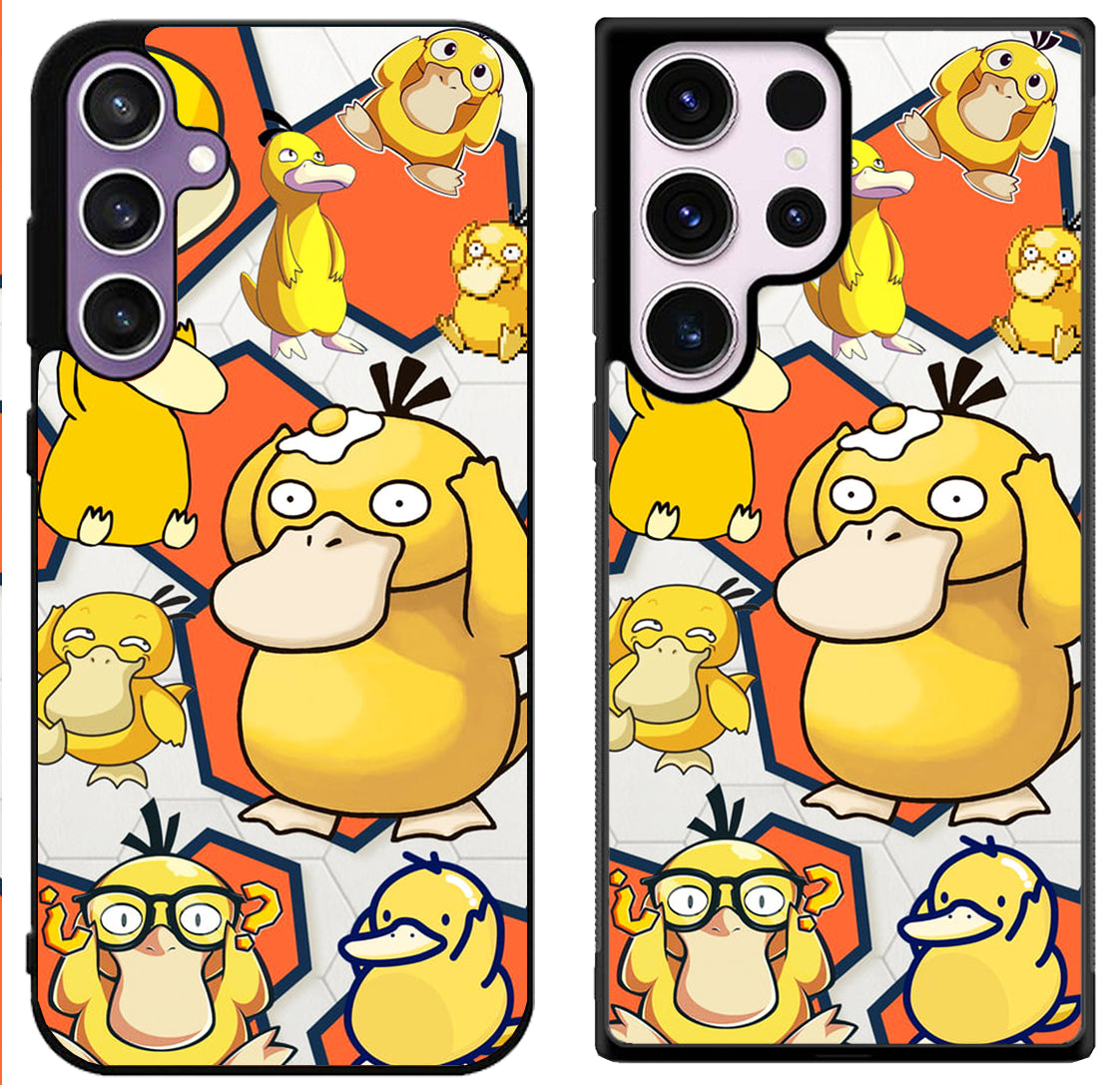 Psyduck Pokemon Collage Samsung Galaxy S24 | S24+ | S24 Ultra Case