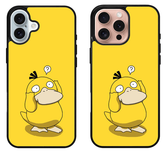 Psyduck Pokemon Yellow iPhone 16 | 16 Plus | 16 Pro | 16 Pro Max Case